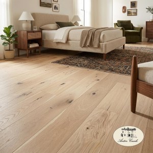 PARQUET PREFINITI - Rovere 1 Strip - Verniciato Opaco - Sbiancato - Spazzolato-1